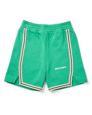 Palm Angels Patracksweatshort - Green