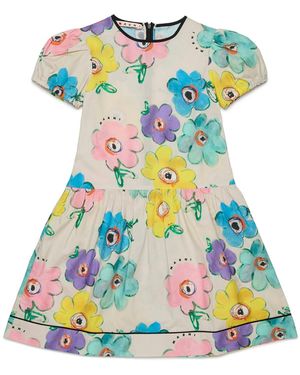 Marni Dress "Flower" - Blue