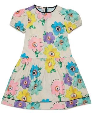 Marni Dress "Flower" - Blue