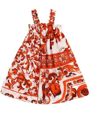 Dolce & Gabbana Abito Con Spalline - Red