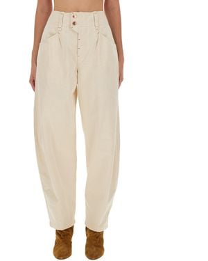 Isabel Marant Oumaya" Trousers - Natural