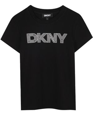 DKNY T Shirt With Logo - Black