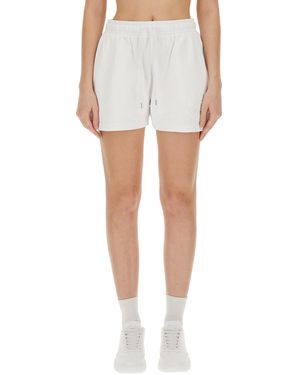 Stella McCartney Regular Fit Logo Shorts - White