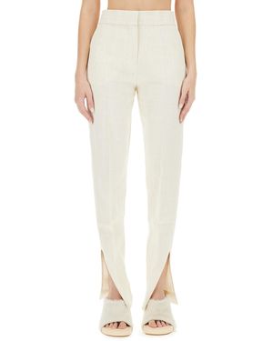 Jacquemus Tibau Trousers - Natural