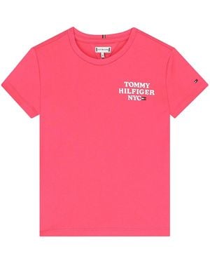 Tommy Hilfiger "Nyc Graphic" T-Shirt - Pink