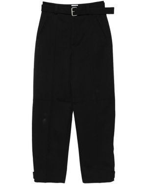 Bottega Veneta Belted Trousers - Black