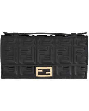 Fendi Portafoglio "Continental Baguette" - Black