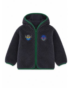 Stella McCartney Giubbino Con Bordi A Contrasto - Blue