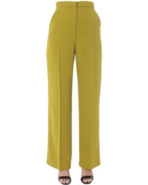 Alberta Ferretti Wide Trousers - Yellow