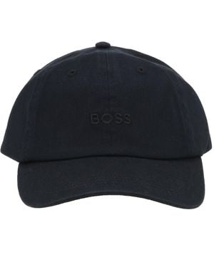 BOSS Cappello Da Baseball Con Logo - Blue