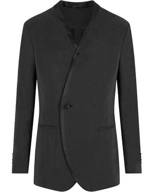Giorgio Armani Upton Tuxedo Jacket - Black
