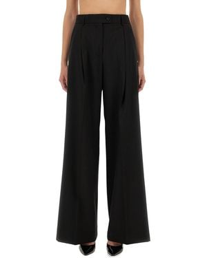 Sportmax Trousers Sail - Black