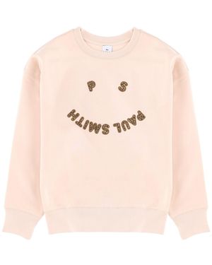 Paul Smith Sweatshirt With Logo - Pink