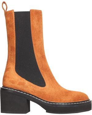 KHAITE Calgary Boots - White