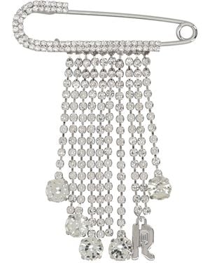 Rabanne Spilla Con Strass - White