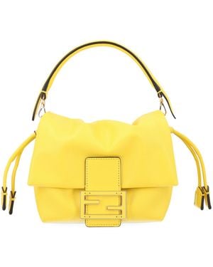Fendi Borsa "Mamma Baguette" Small - Yellow