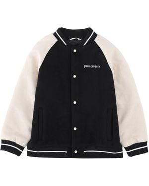 Palm Angels Giacca Da College - Black