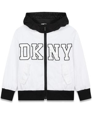 DKNY Hooded Jacket - White