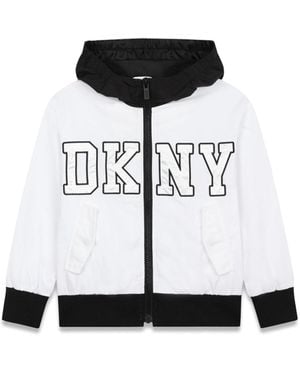 DKNY Hooded Jacket - White