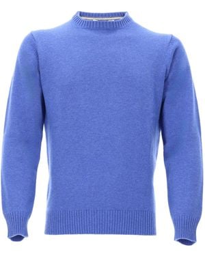 Kangra Cashmere Maglia - Blue