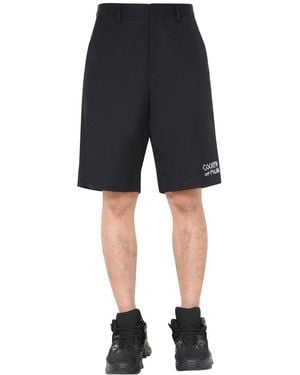 Marcelo Burlon Country Bermuda - Black