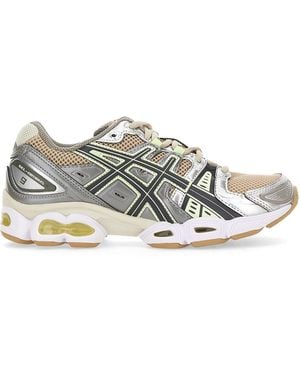 Autry Gel-Nimbus 9 Trainer Synthetic Leather Sole Trainers - White