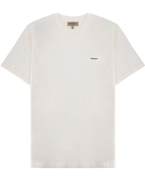 Woolrich T-Shirt Con Logo - White