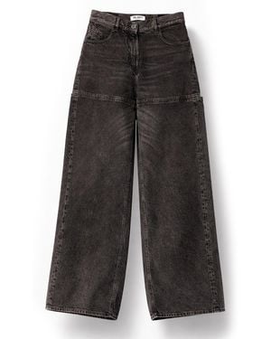 The Attico Jeans Cut Out - Grey