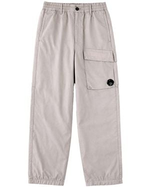 C.P. Company Pantalone Cargo Con Patch Logo - Multicolour