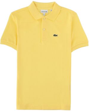 Lacoste Polo Con Logo - Yellow