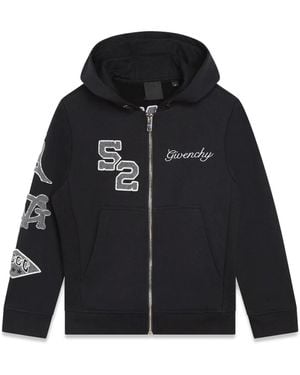 Givenchy Zipper Hoodie - Black