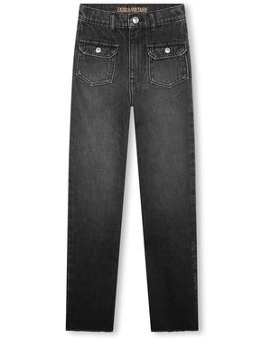 Zadig & Voltaire Pantalone Jean - Grigio