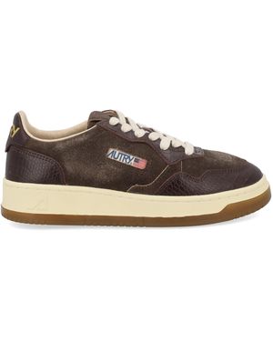 Autry Sneaker "Medalist Low" - Brown