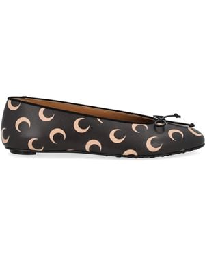 Marine Serre Ballerina "Moon" - Black