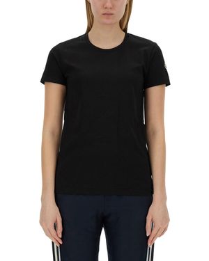 Moncler T-Shirt Con Logo - Nero