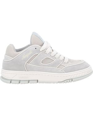 Axel Arigato Leather Suede Trainer - White