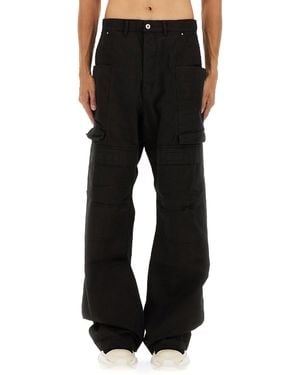Rick Owens Stefan" Cargo Pants - Black