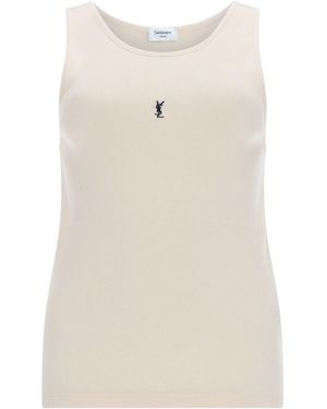 Saint Laurent Canotta "Cassandre" - Natural