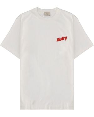 Autry T-Shirt With Logo - White