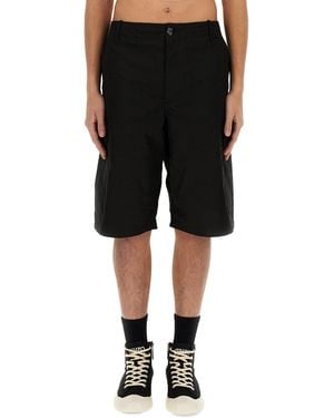 KENZO Cargo Workwear Shorts - Black