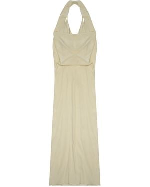 Alysi Abito Lungo Con Scollo - White