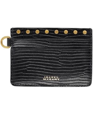 Isabel Marant Card Holder "Oskan" - Black
