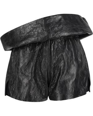 Rick Owens Shorts Crater - Black