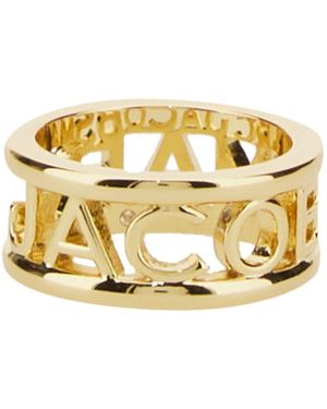 Marc Jacobs ANELLO THE MONOGRAM - Metallizzato