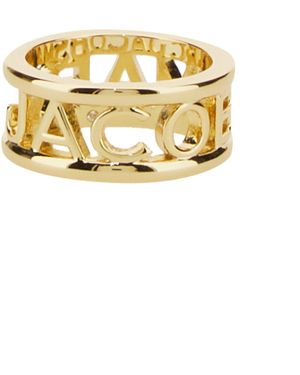 Marc Jacobs ANELLO THE MONOGRAM - Metallizzato