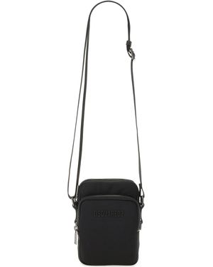 DSquared² Shoulder Bag With Logo - White