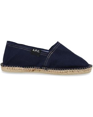 A.P.C. A. P.C. Espadrilla - Blue