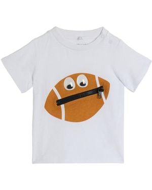 Stella McCartney "Football" T-Shirt - White