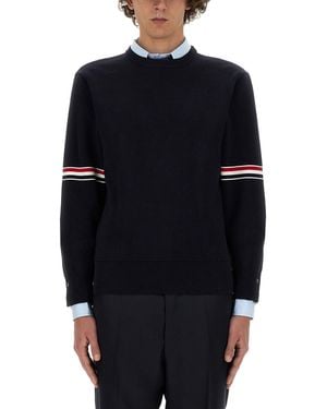 Thom Browne Classic' Jumper - Blue