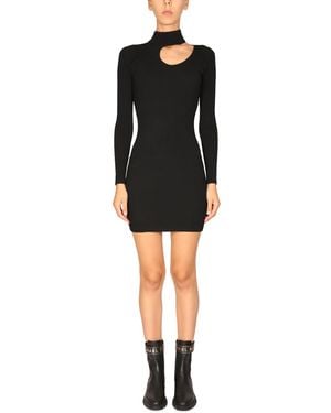 Michael Kors Dress With Cut Out Detail - Black